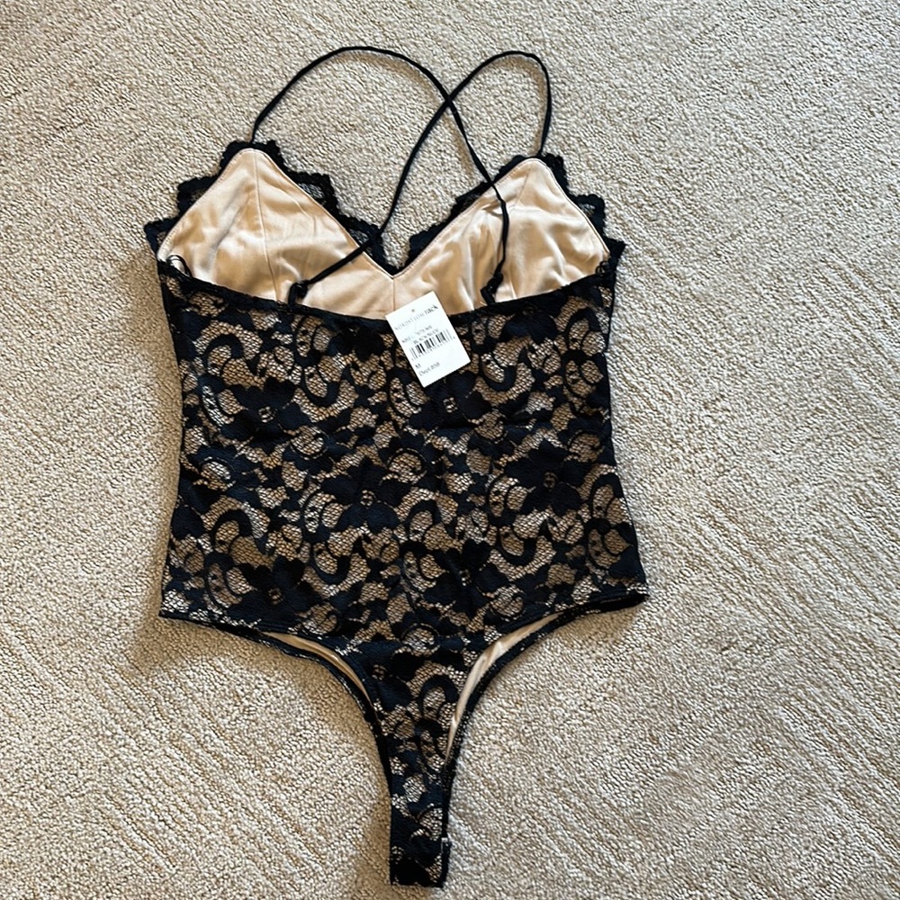 Socialite Black Bodysuit